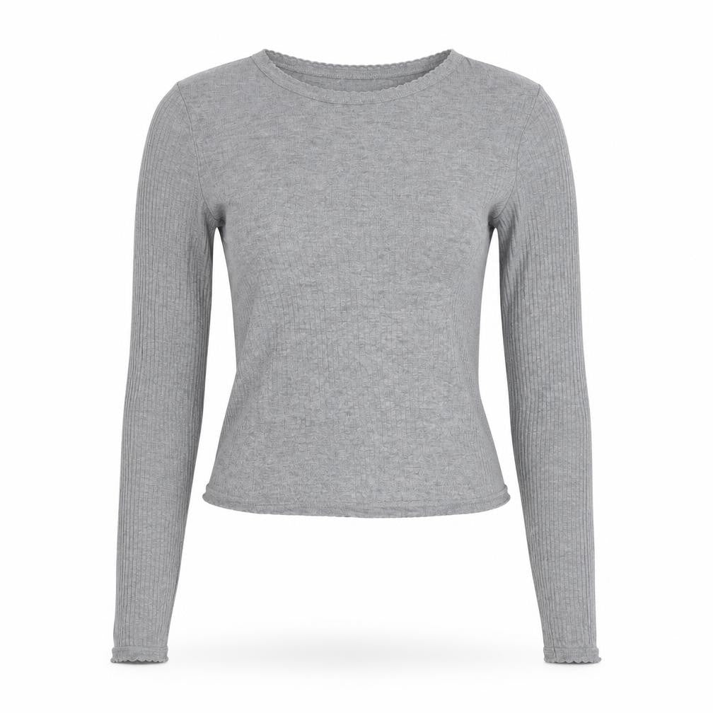 Womens UK Size 8 Topshop Grey Pullover Jumper