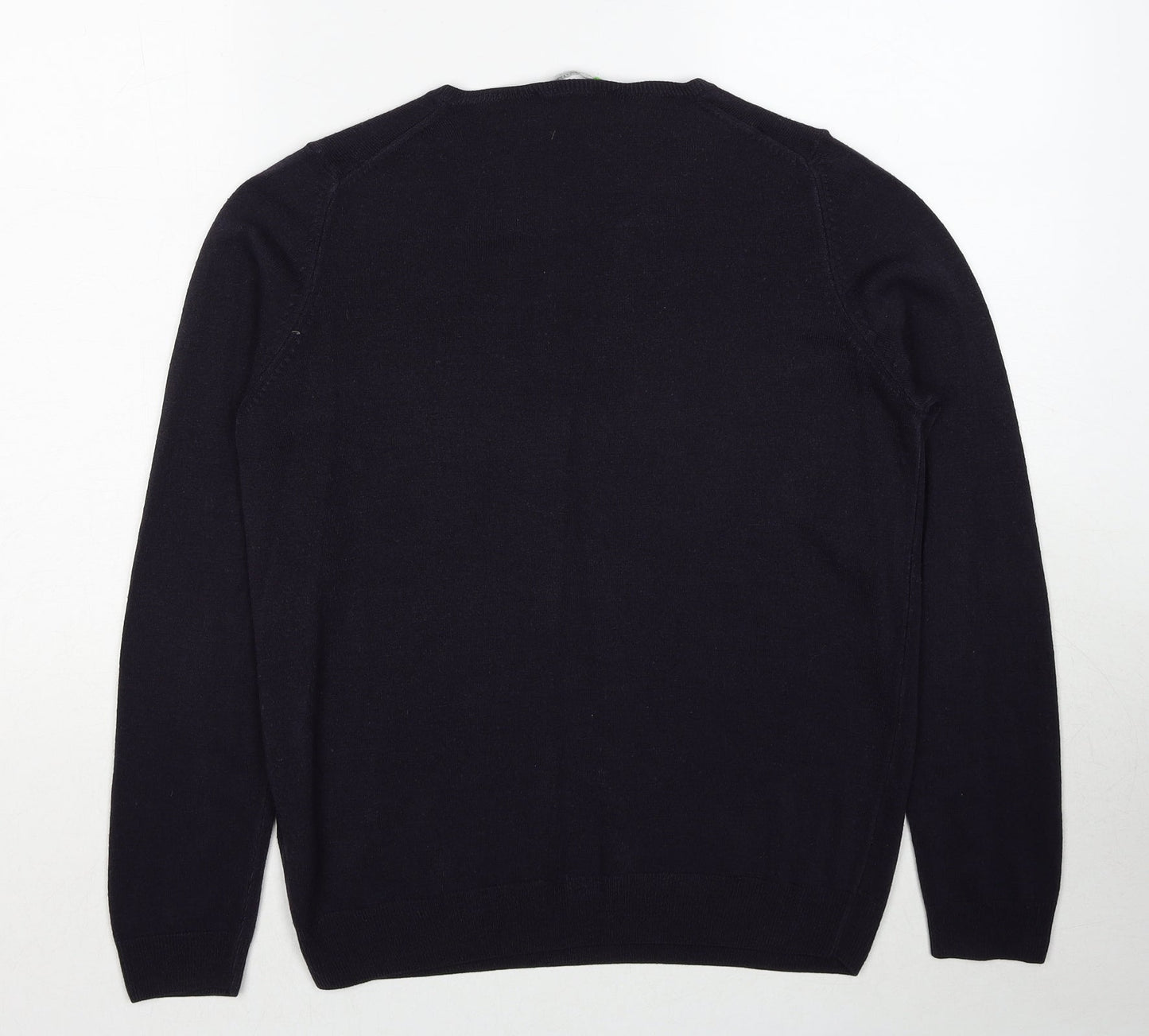 Womens UK Size 14 Marks and Spencer Blue Pullover Jumper