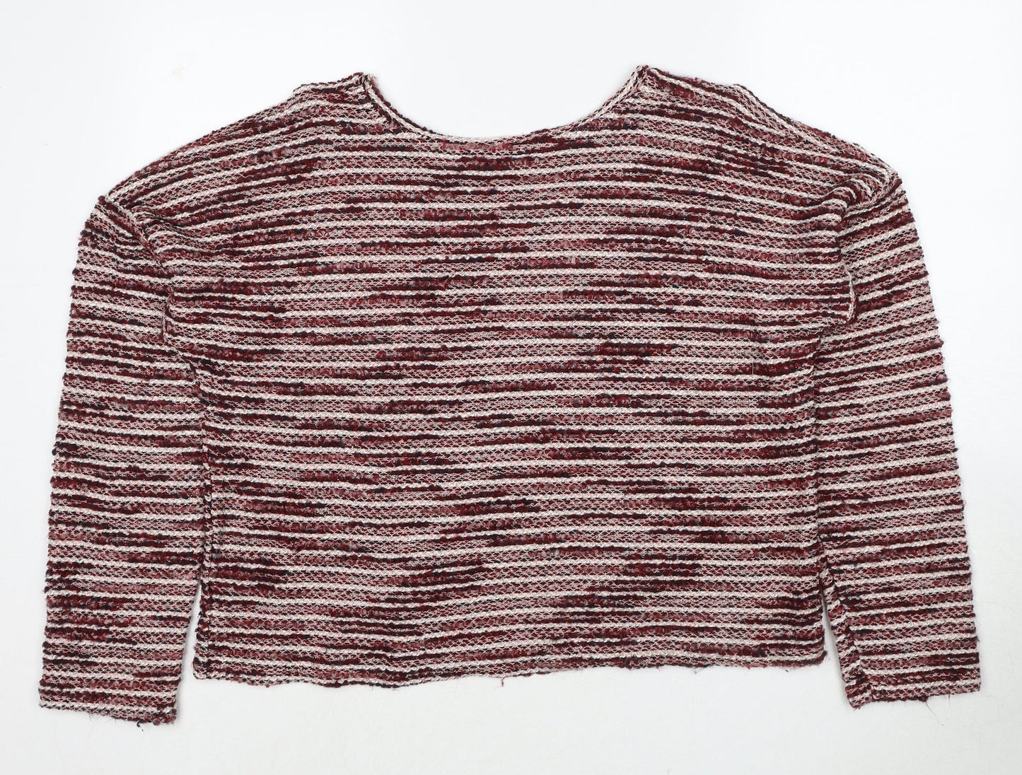 Womens UK Size L New Look Red Pullover Jumper