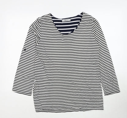 Womens UK Size S Fabrizio Black Pullover Jumper