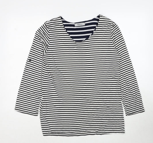 Womens UK Size S Fabrizio Black Pullover Jumper