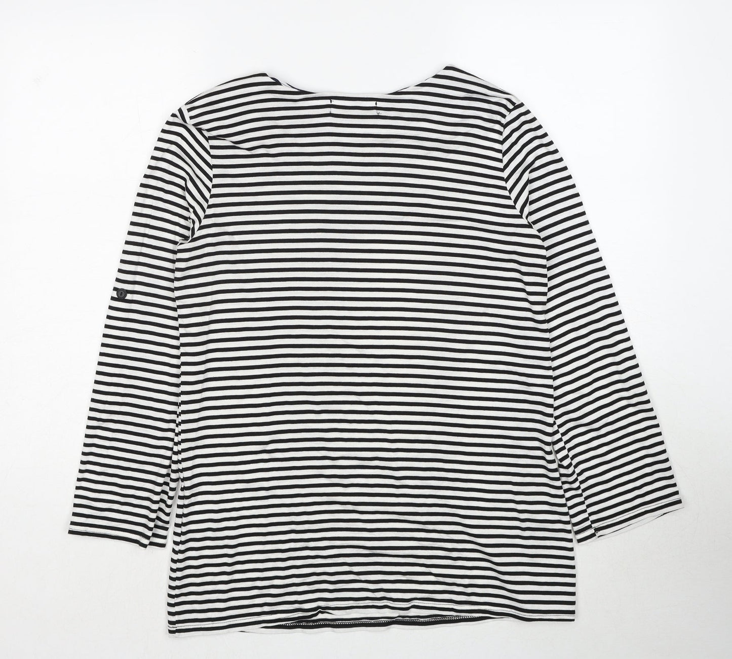 Womens UK Size S Fabrizio Black Pullover Jumper