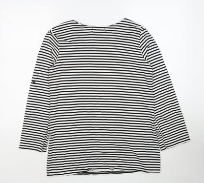 Womens UK Size S Fabrizio Black Pullover Jumper