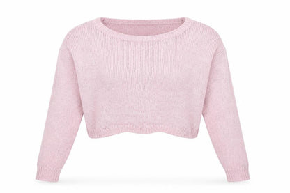 Forever 21 Womens Pink Round Neck Polyester Pullover Jumper Size M