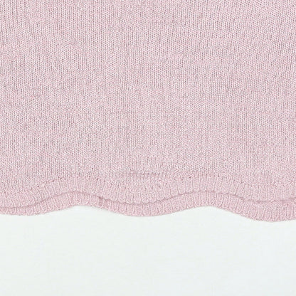 Womens UK Size M FOREVER 21 Pink Pullover Jumper