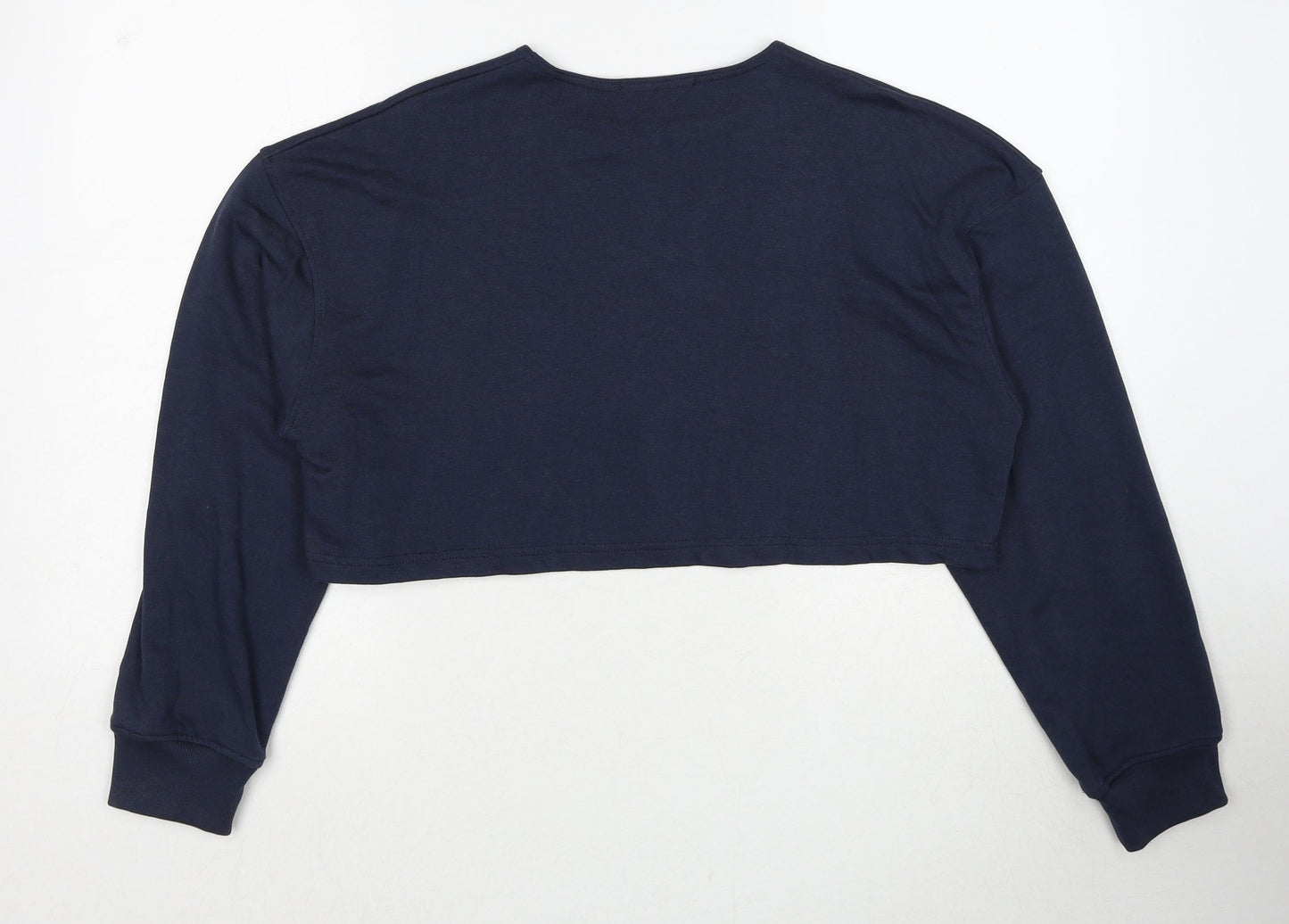 Womens UK Size 8 Missguided Blue Pullover Jumper