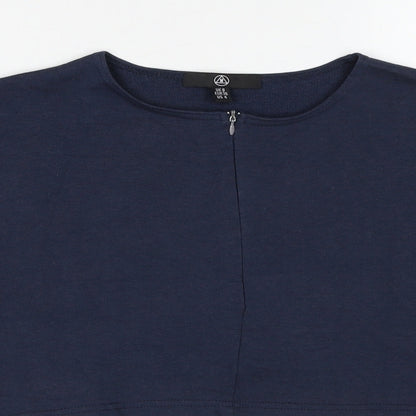 Womens UK Size 8 Missguided Blue Pullover Jumper