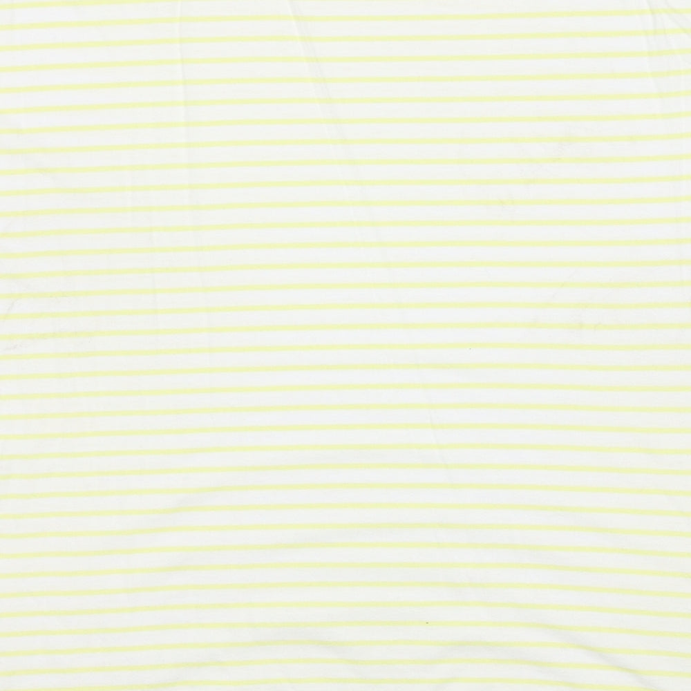 Womens UK Size 6 ASOS Yellow Basic T-Shirt