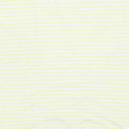 Womens UK Size 6 ASOS Yellow Basic T-Shirt
