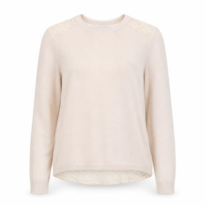 Womens UK Size 8 Dorothy Perkins Beige Pullover Jumper