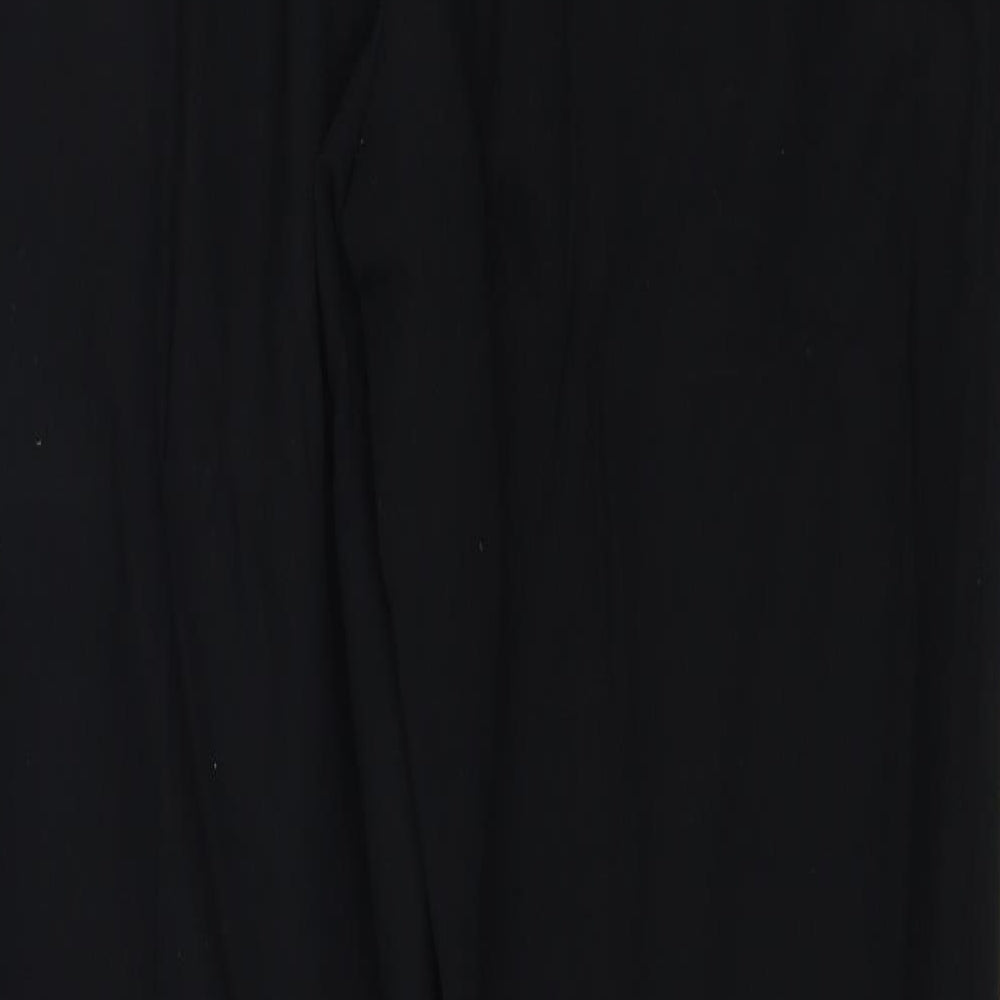 Womens UK Size 12 Marks and Spencer Regular Fit  Black Trousers