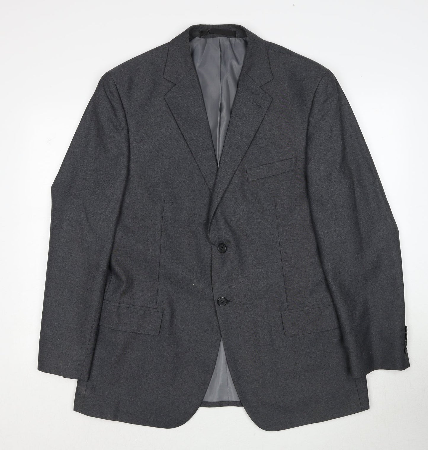 Mens UK Size 42 Marks and Spencer Regular Grey Suit Jacket