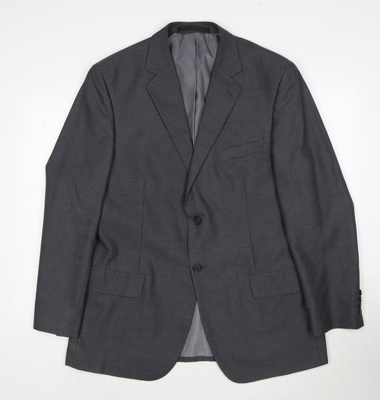 Mens UK Size 42 Marks and Spencer Regular Grey Suit Jacket