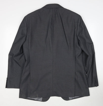 Mens UK Size 42 Marks and Spencer Regular Grey Suit Jacket