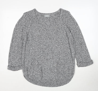 Womens UK Size S Wallis Grey Pullover Jumper
