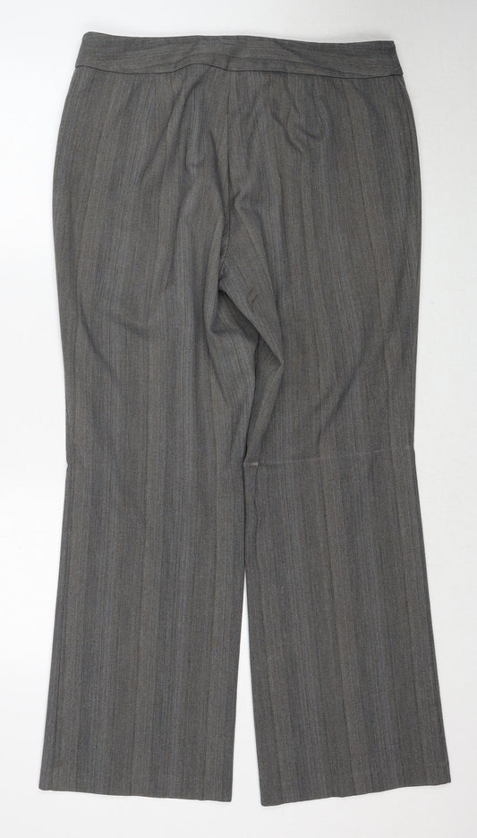 Womens UK Size 16 Marks and Spencer Regular Fit  Grey Trousers