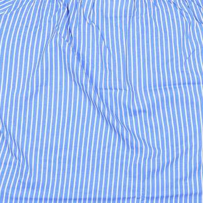 Womens UK Size XS H&M Blue Basic Blouse