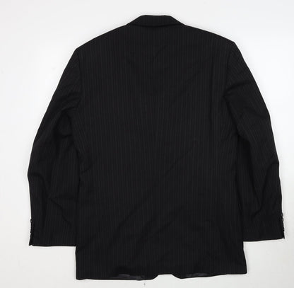 Mens UK Size 38 Principles Regular Black Suit Jacket