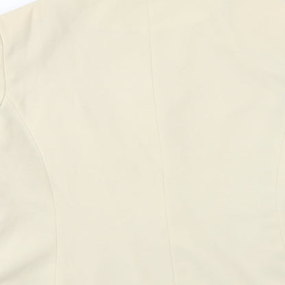 AMARANTO Womens Grey Jacket Size 20 Button