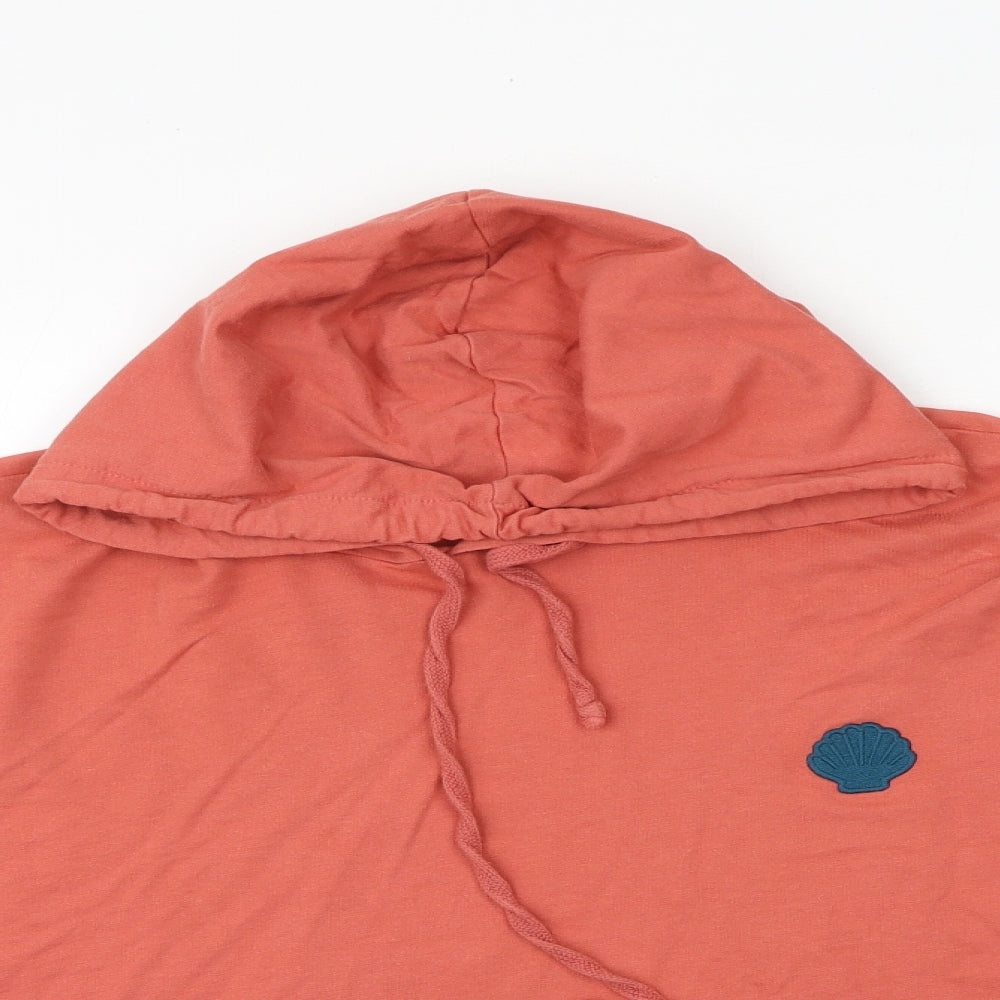 Womens UK Size 12 Disney Pink Pullover Hoodie