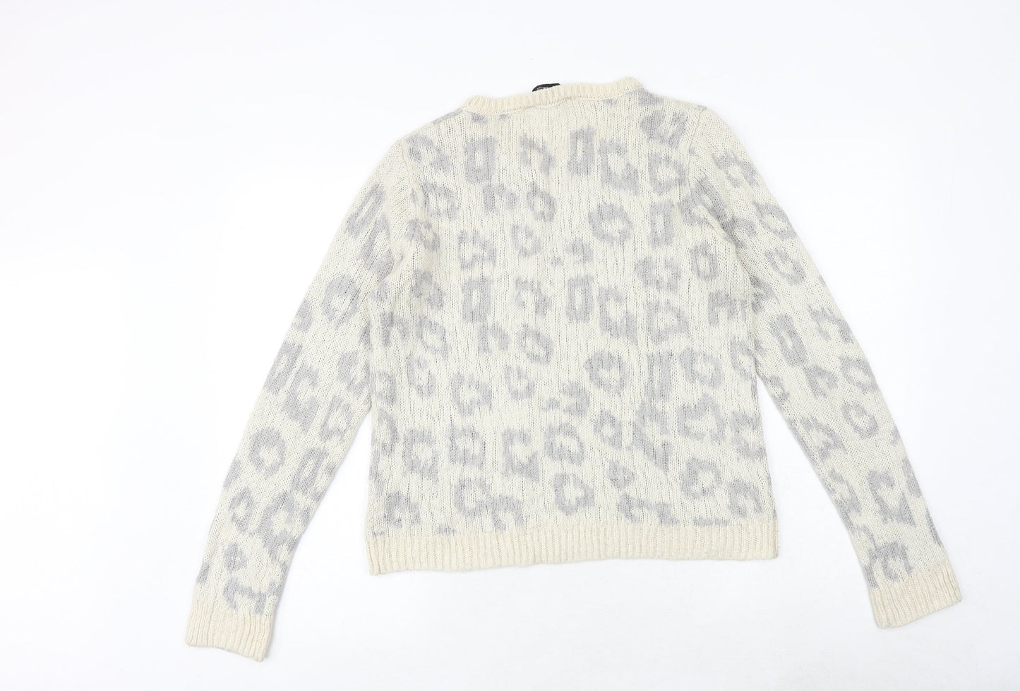 Womens UK Size 10 Dorothy Perkins Beige Pullover Jumper
