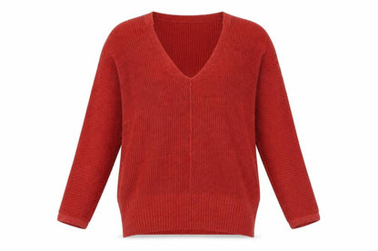 Womens UK Size M Glassons Orange Pullover Jumper