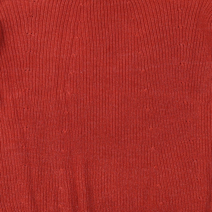 Womens UK Size M Glassons Orange Pullover Jumper