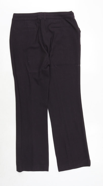 Womens UK Size 16 Marks and Spencer Regular Fit  Purple Trousers