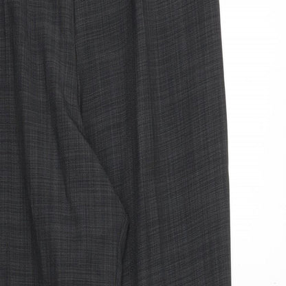 Womens UK Size 12 Marks and Spencer Regular Fit  Grey Trousers