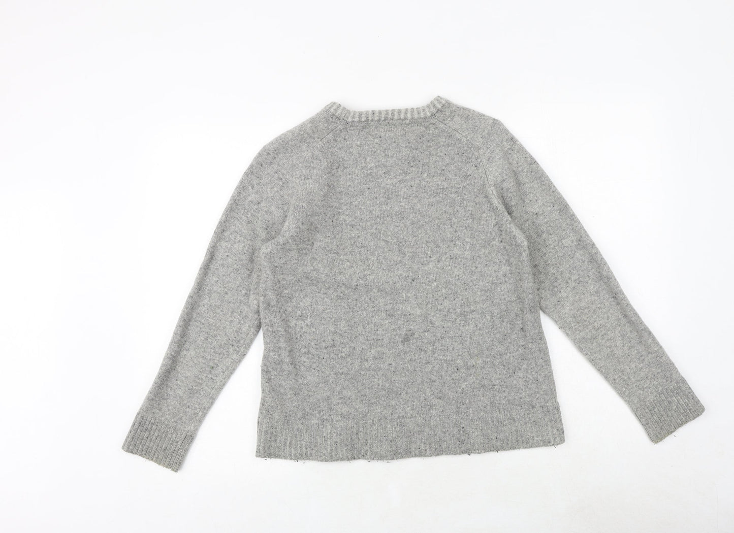 Womens UK Size S H&M Grey Pullover Jumper