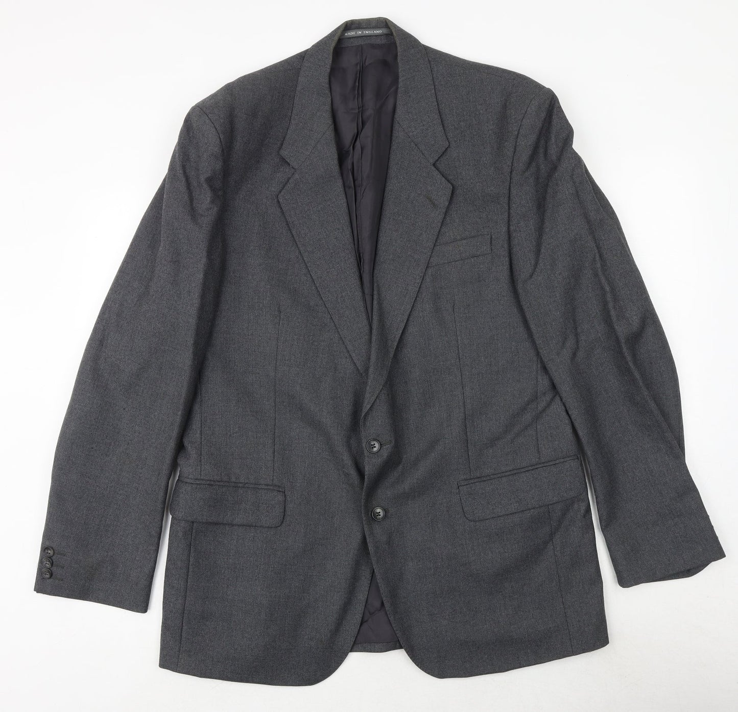 Mens UK Size 44 The Label Regular Grey Suit Jacket