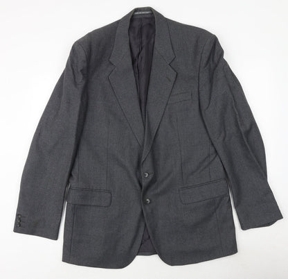 Mens UK Size 44 The Label Regular Grey Suit Jacket
