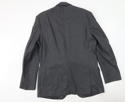 Mens UK Size 44 The Label Regular Grey Suit Jacket