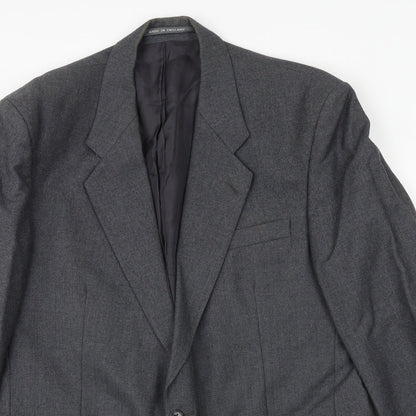 Mens UK Size 44 The Label Regular Grey Suit Jacket