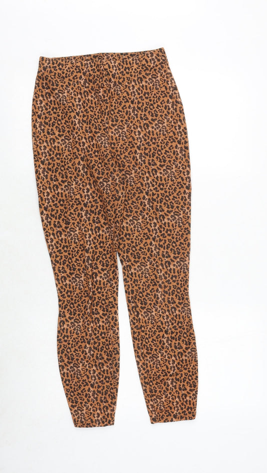 Womens UK Size 10 ASOS Regular Fit  Orange Trousers