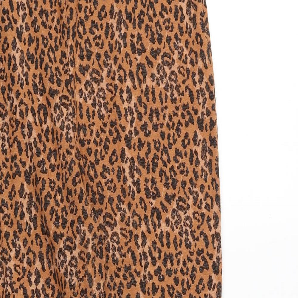 Womens UK Size 10 ASOS Regular Fit  Orange Trousers