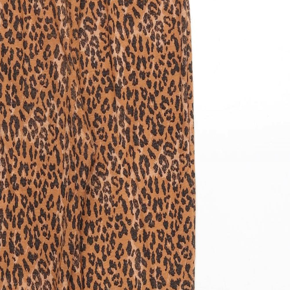 Womens UK Size 10 ASOS Regular Fit  Orange Trousers