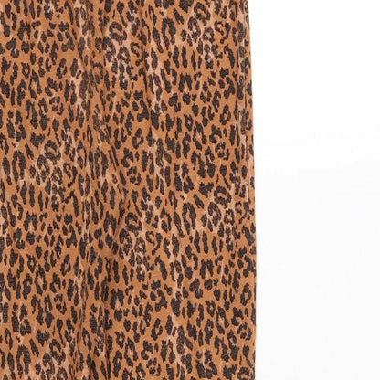 Womens UK Size 10 ASOS Regular Fit  Orange Trousers