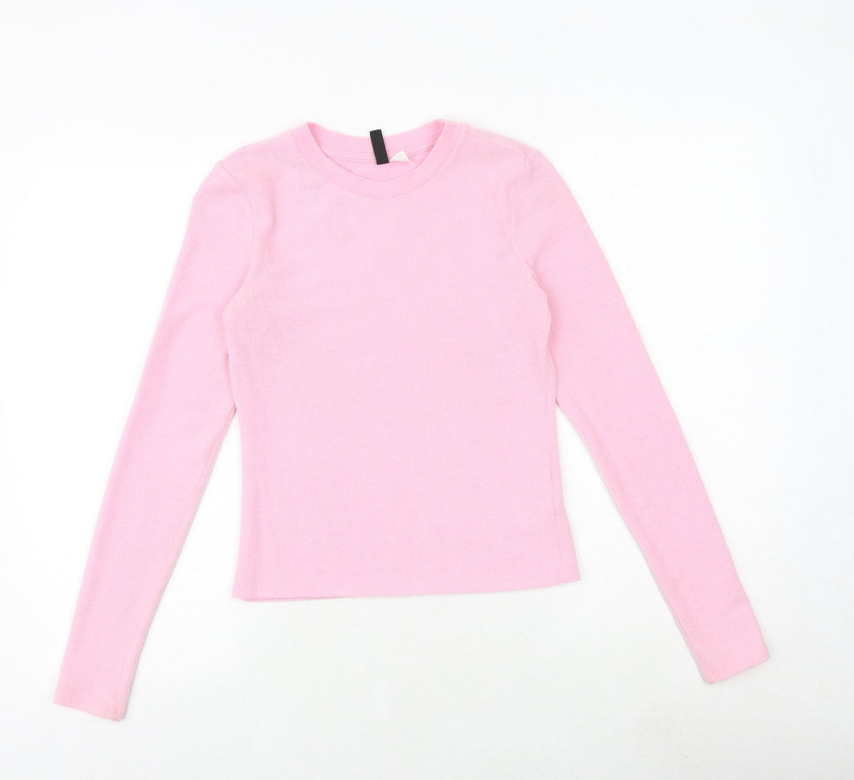 Womens UK Size S H&M Pink Pullover Jumper