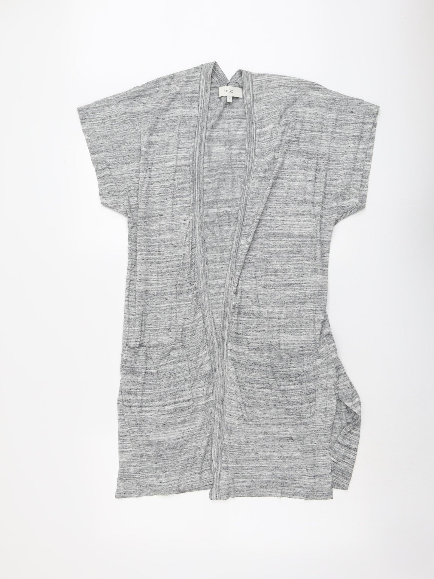 Womens UK Size 10 NEXT Grey Cardigan Jumper