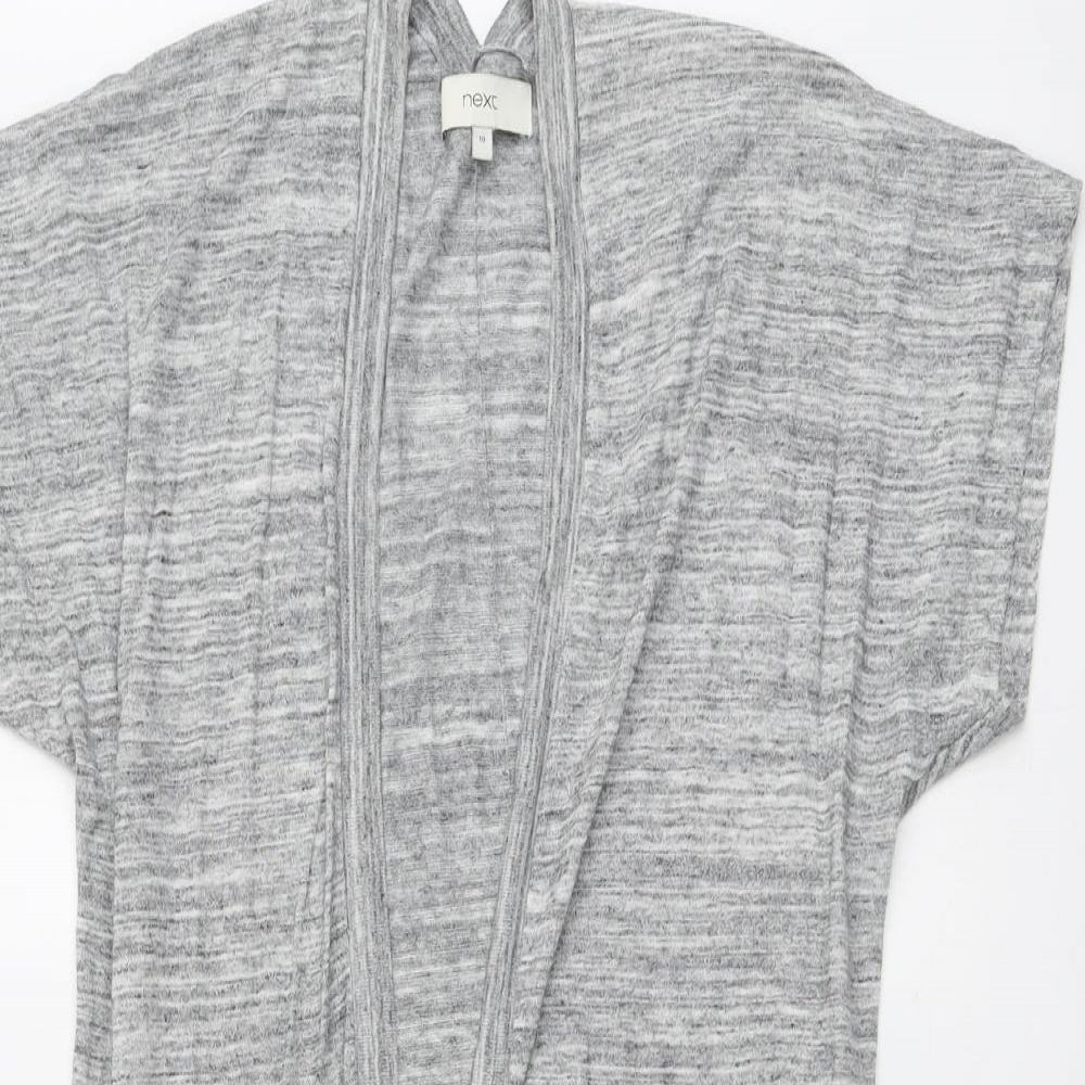 Womens UK Size 10 NEXT Grey Cardigan Jumper