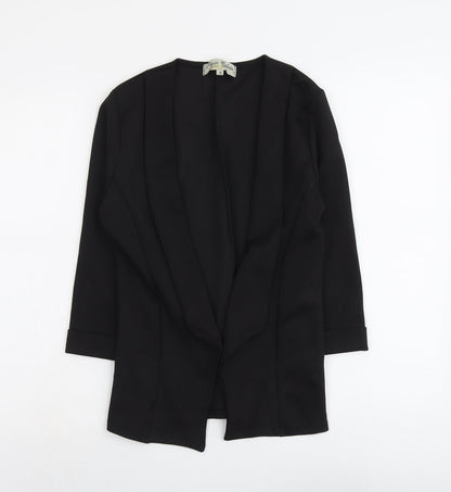 Womens UK Size 10 Parisian Black Jacket