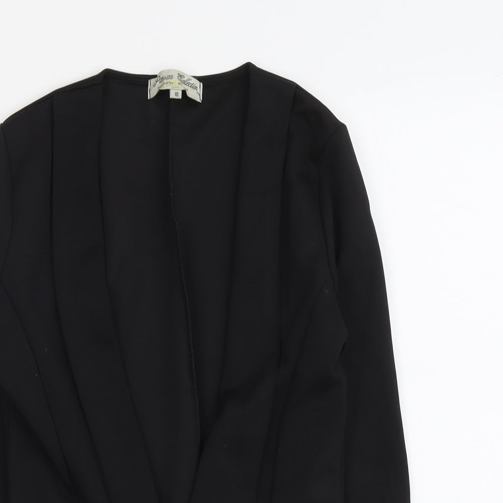 Womens UK Size 10 Parisian Black Jacket