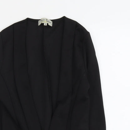 Womens UK Size 10 Parisian Black Jacket