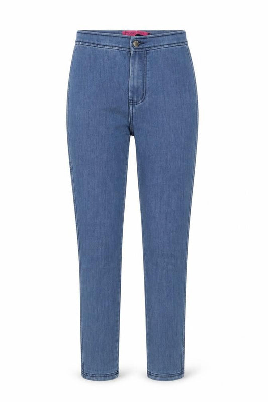 Womens UK Size 10 Boohoo Regular Fit Skinny Blue Jeans
