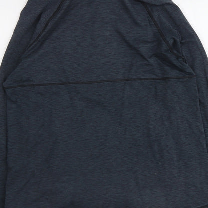 New Look Womens Blue Polyester Pullover Sweatshirt Size S Pullover