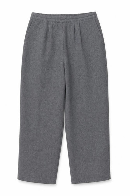 Womens UK Size 12 Bonmarché Regular Fit Cropped Grey Trousers