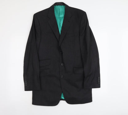 Mens UK Size 40 Roderick Charles Regular Grey Suit Jacket