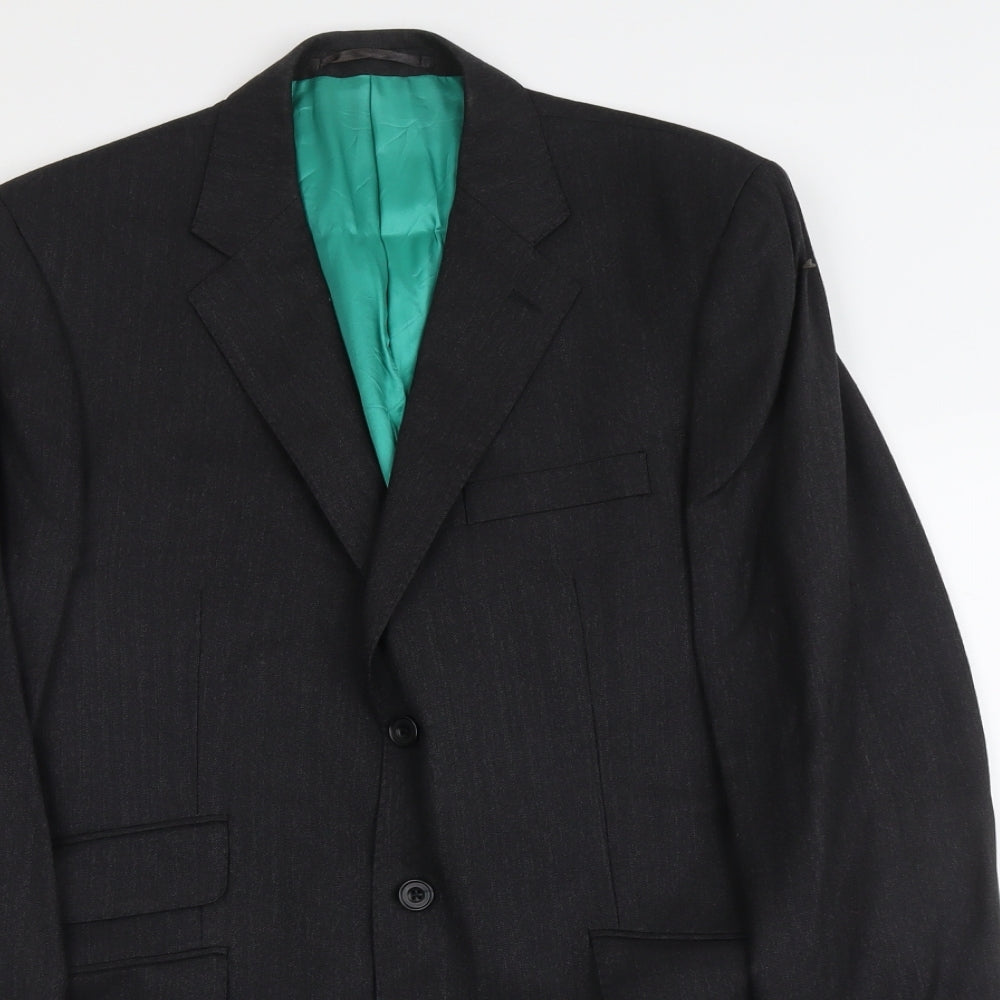 Mens UK Size 40 Roderick Charles Regular Grey Suit Jacket