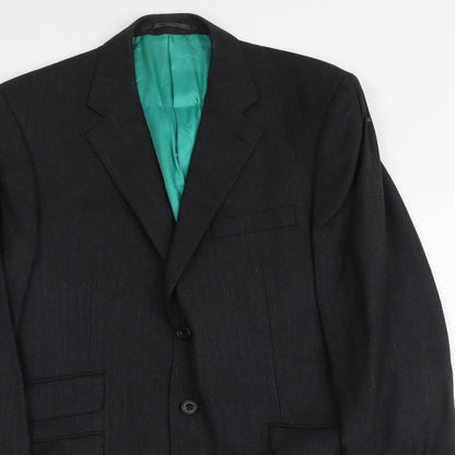 Mens UK Size 40 Roderick Charles Regular Grey Suit Jacket